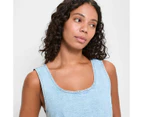 Target Scoop Neck Denim Shift Dress