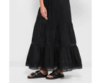 Tiered Maxi Skirt - Lily Loves