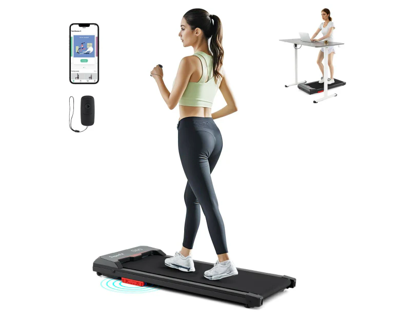 Costway Walking Machine Electric Treadmill Running Machine w/LED Display & Remote Control Home Gym Black