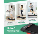 Costway Walking Machine Electric Treadmill Running Machine w/LED Display & Remote Control Home Gym Black