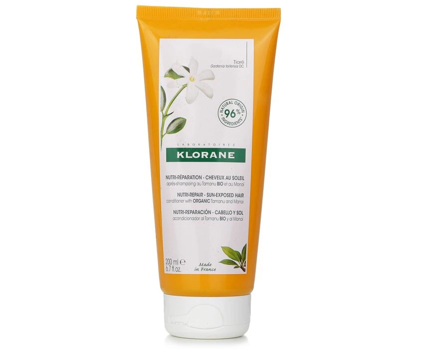 Klorane Conditioner with Organic Tamanu and Monoi (Nutri Repair Sun Exposed Hair) 200ml/6.7oz