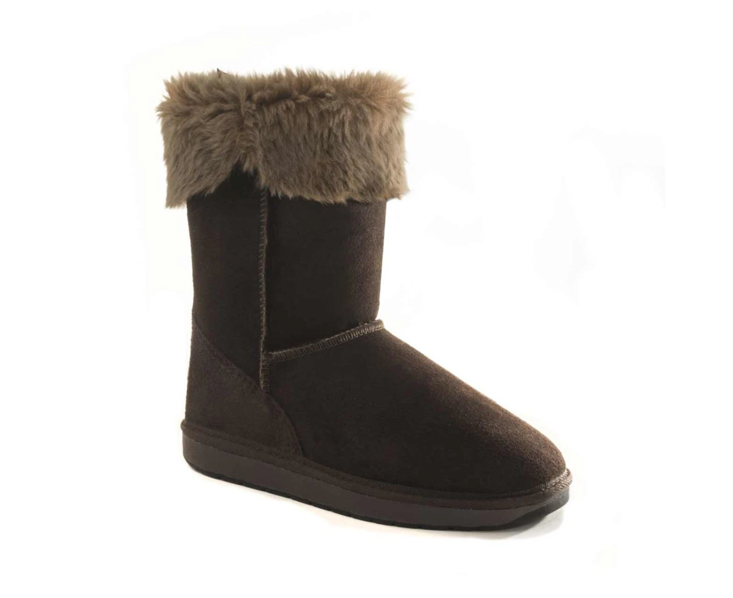 UGG Australia Tidal 3/4 Roo Boots - Chocolate