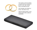 Professional Jewelry Gold Testing Touchstone Gold Detecting Stone Jewelry Accessory(Superior Small)