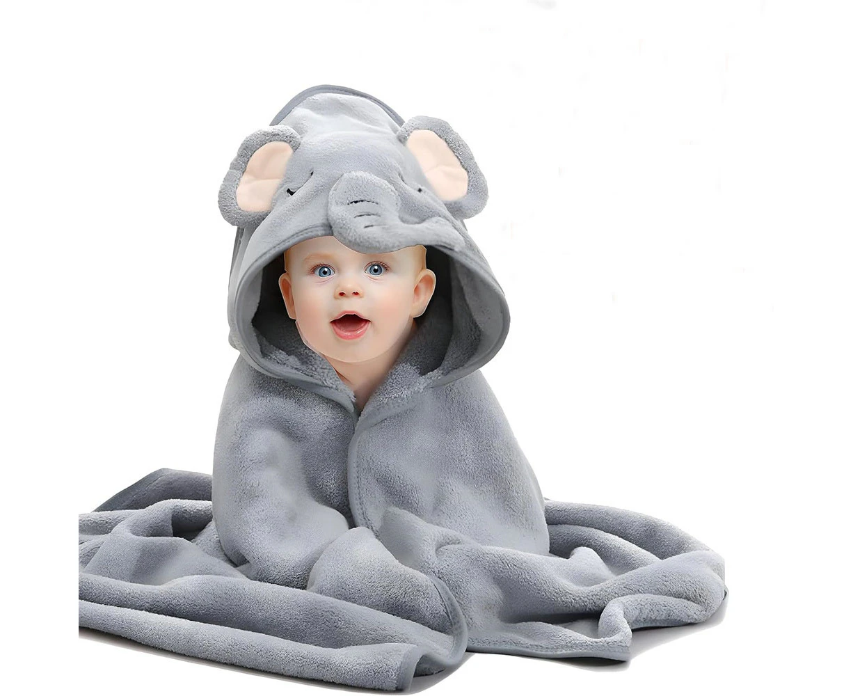 Baby hooded towel, baby towel with hood, soft baby bath towels