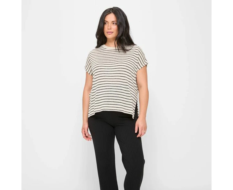 Target Maternity Over The Belly Rib Knit Lounge Pants