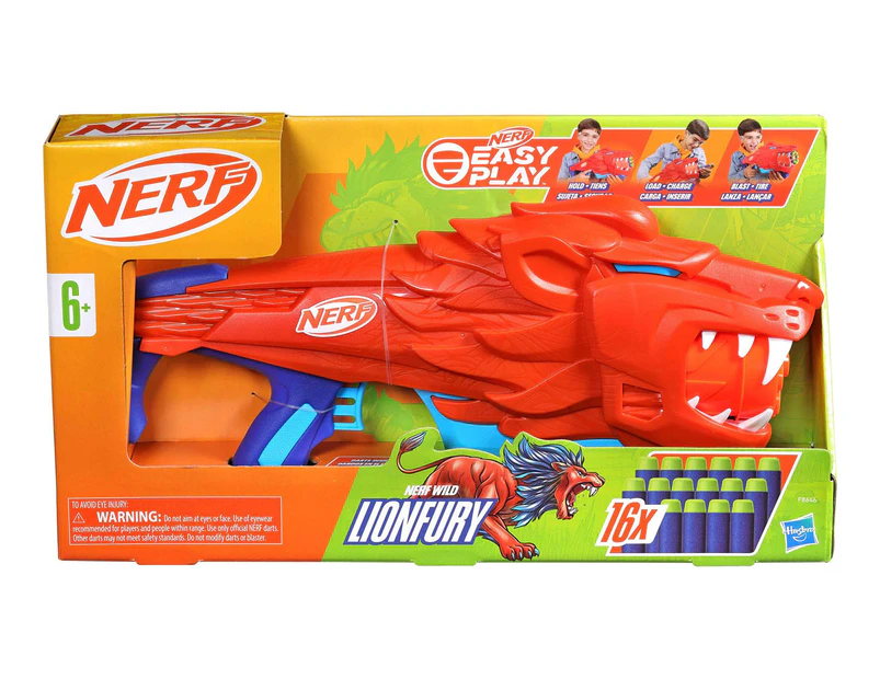 NERF Wild Lionfury Blaster Toy