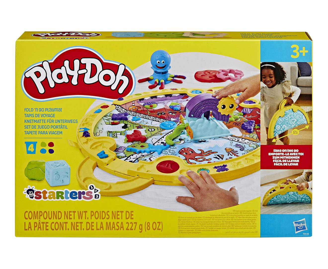 Play Doh Fold N' Go Playmat Set