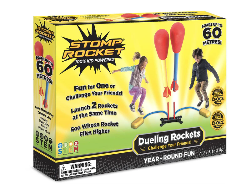 Stomp Rockets Dueling Rockets Kit