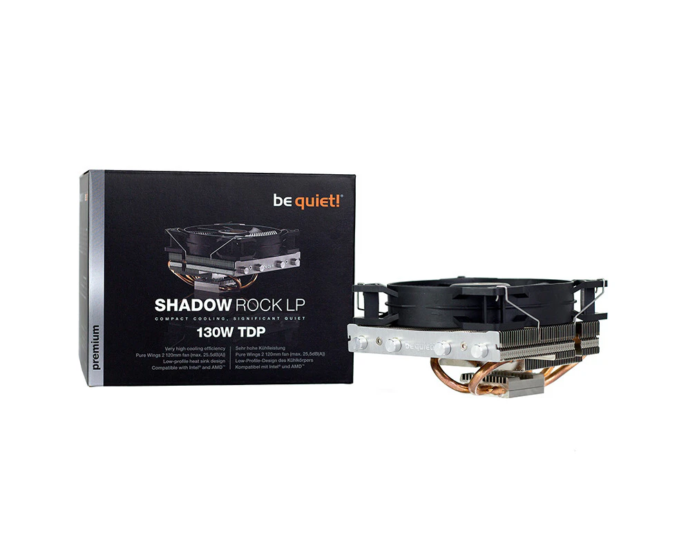 be quiet! Shadow Rock LP 120 CPU Cooler (BK002)