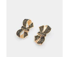 Target Pave Bow Stud Earrings