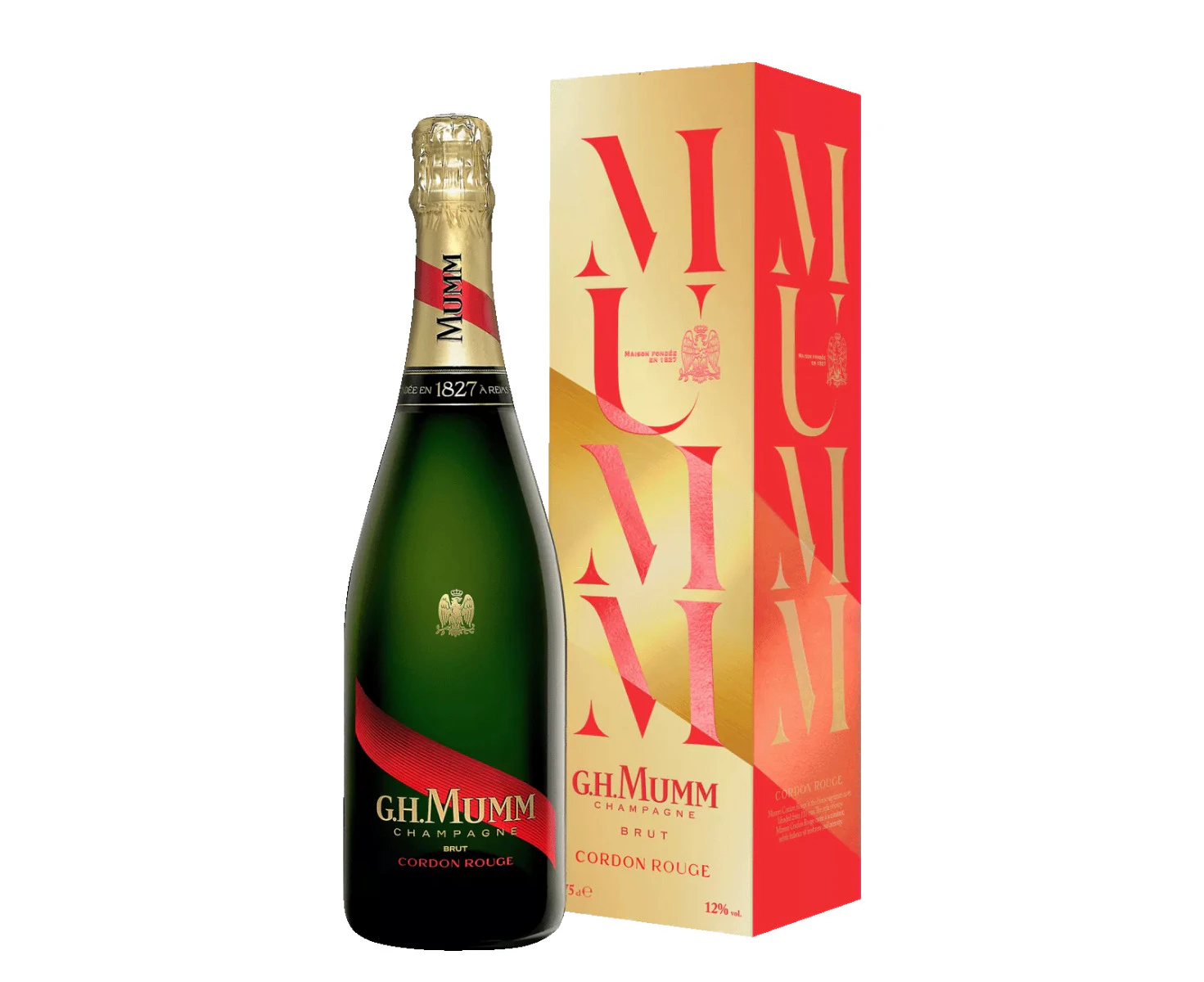 Mumm Cord Rouge Champagne gift box - 750ml