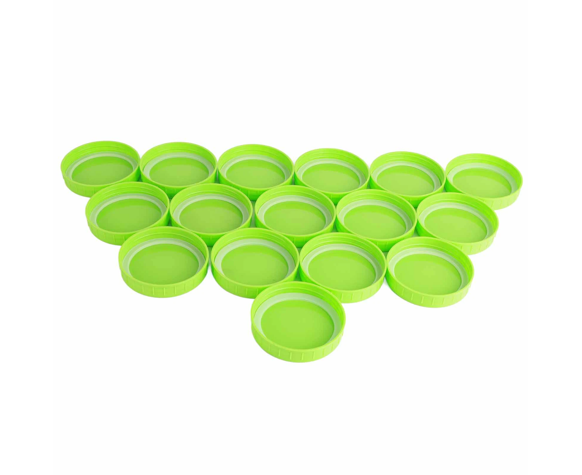 Colored PP Mason Canning Jar Lids Fits Wide Mouth Storage Caps for Canning Jars