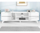 ALFORDSON Entertainment Unit TV Cabinet Stand 180cm White