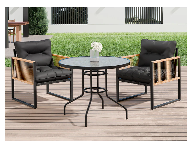 ALFORDSON Outdoor Patio Furniture Dining Table Lounge Chairs