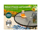 ALFORDSON Outdoor Patio Furniture Dining Table Lounge Chairs