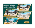 ALFORDSON Outdoor Patio Furniture Dining Table Lounge Chairs