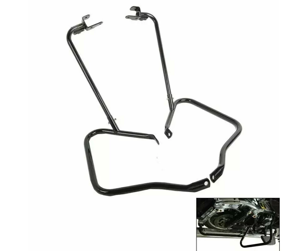 Saddlebag Bracket Guard Crash Bars For Harley Hd Touring Street Glide Flhx 14 22