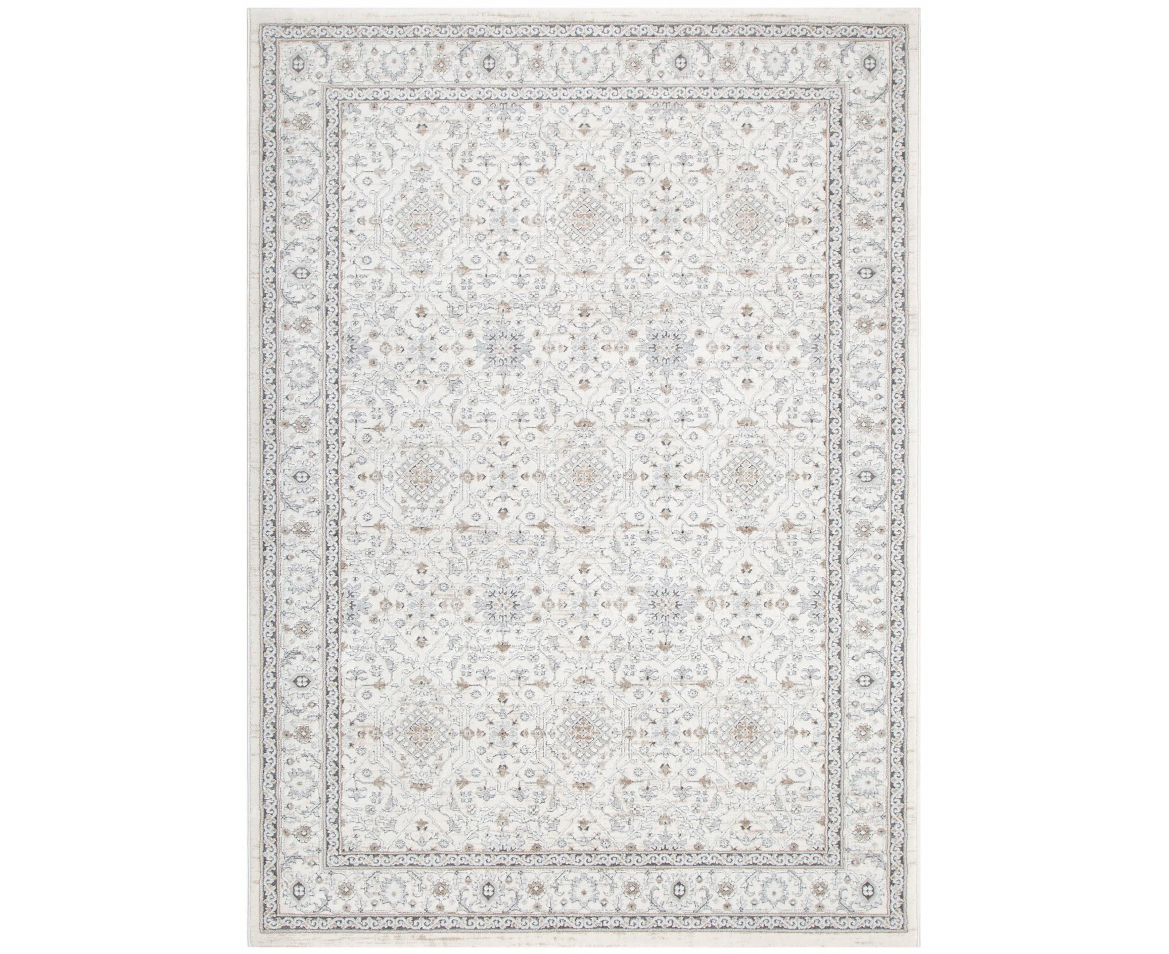 Cheapest Rugs Online Maya Traditional Border In Cream Rug