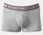 Tommy Hilfiger Men's Cotton Stretch Trunks 3-Pack - Port/Navy/Grey