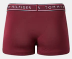 Tommy Hilfiger Men's Cotton Stretch Trunks 3-Pack - Port/Navy/Grey