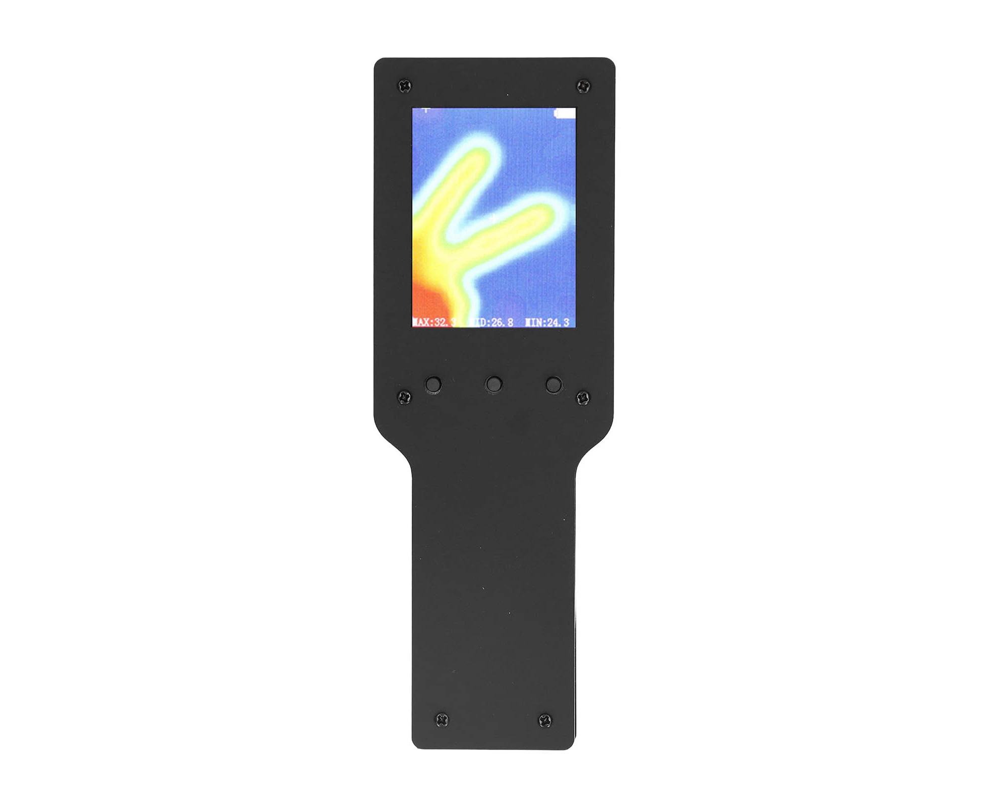 Infrared Thermal Imager Handheld Portable 2.4in LCD Digital Imaging Camera Visual Thermometer MLX90640IR