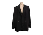 DKNY Women's Double Breasted Long Sleeve Blazer | Black