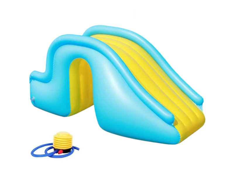 Inflatable Water Slide Swimming Pool Slide Summer Swimming Pool Supplies Kids Water Play Toy for Outdoor Indoor