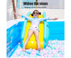 Inflatable Water Slide Swimming Pool Slide Summer Swimming Pool Supplies Kids Water Play Toy for Outdoor Indoor