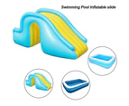 Inflatable Water Slide Swimming Pool Slide Summer Swimming Pool Supplies Kids Water Play Toy for Outdoor Indoor