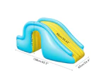 Inflatable Water Slide Swimming Pool Slide Summer Swimming Pool Supplies Kids Water Play Toy for Outdoor Indoor