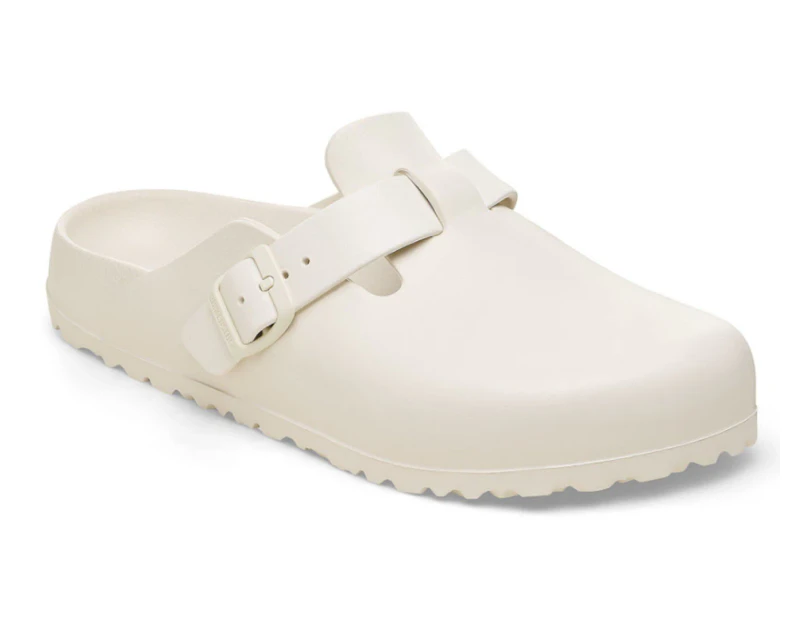 Birkenstock Unisex Boston EVA Clogs - Eggshell