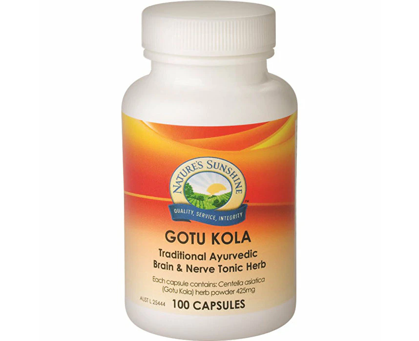 Nature's Sunshine Gotu Kola 425mg 100c