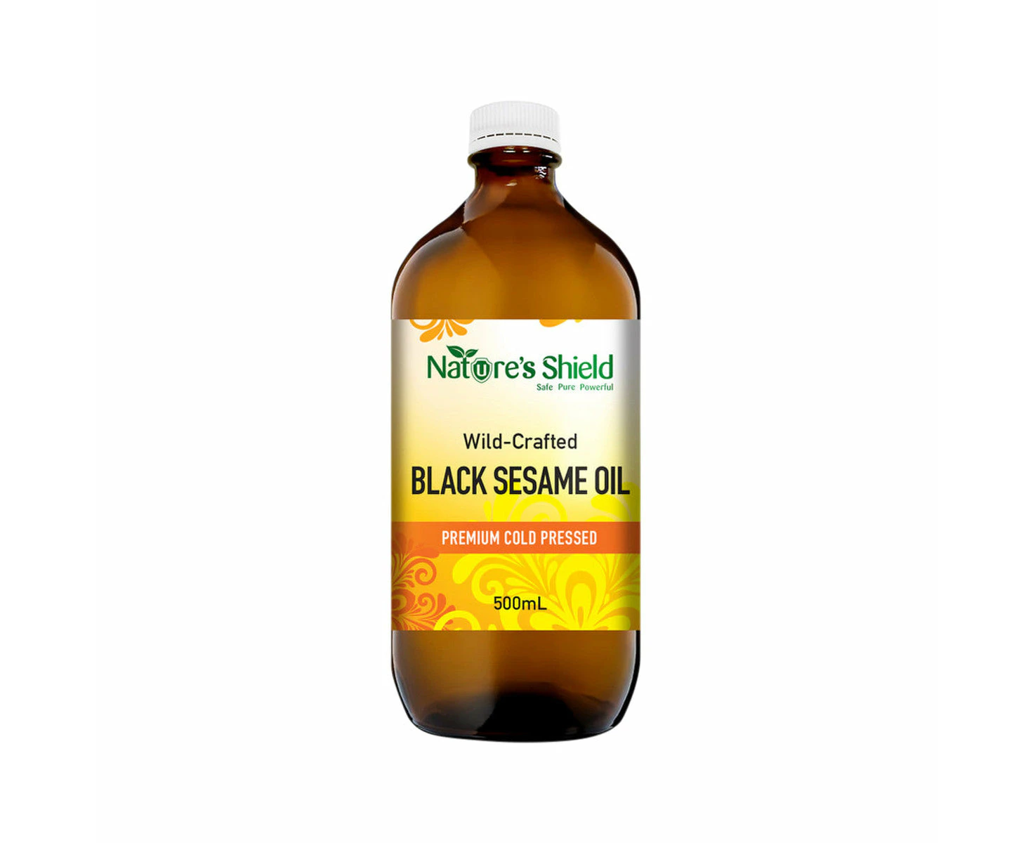 Nature's Shield Wild-Crafted Black Sesame Oil 500ml