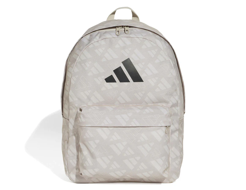 Adidas 27.5L Classic Mono Graphics Backpack - Wonder Amumina/Orbit Grey/Black