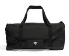 Adidas 39L Linear Medium Duffle Bag - Black/White