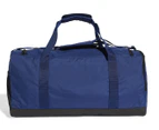 Adidas 39L Linear Medium Duffle Bag - Dark Blue/White