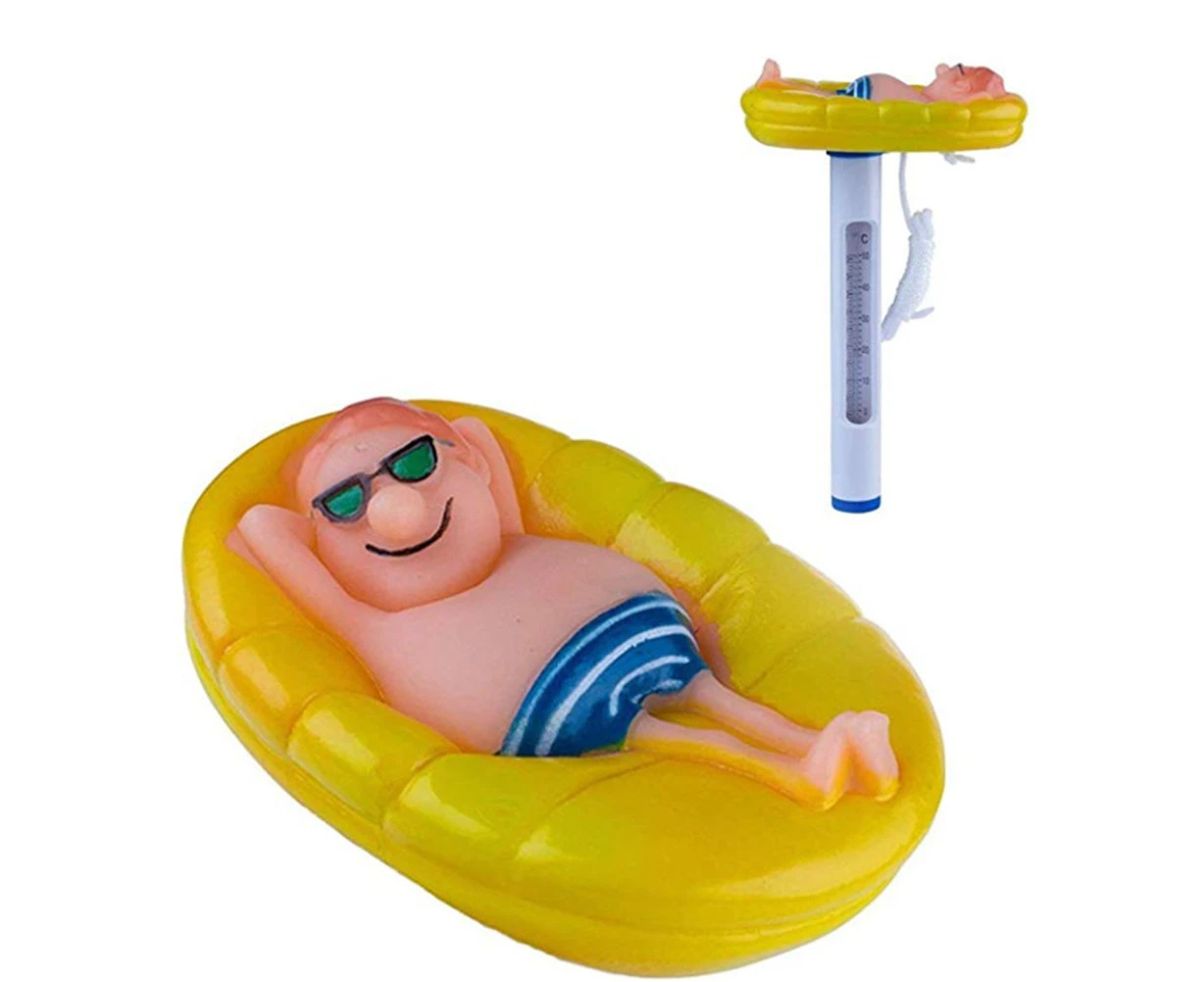 Cartoon Floating Pool Thermometer Plastic Swimming Pool Thermometer Bathtub Thermometer