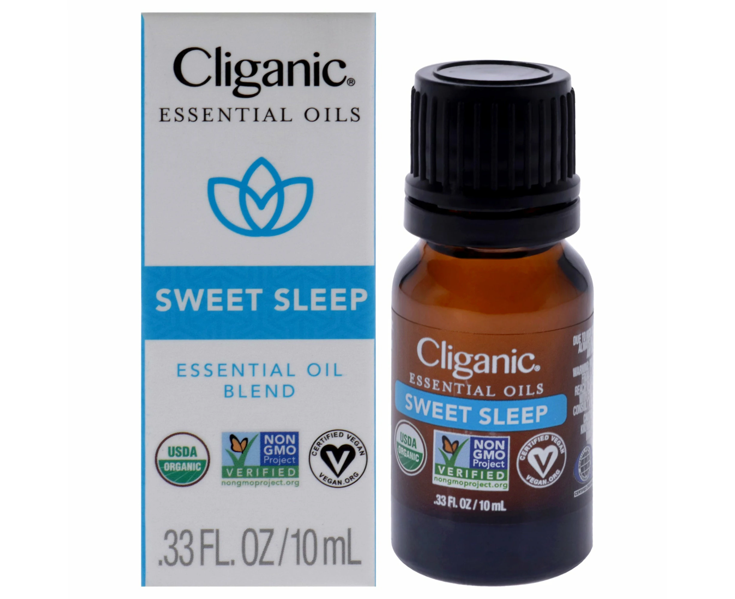 Organic Blend - Sweet Sleep by Cliganic for Unisex - 0.33 oz Oil