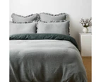 Target Tyler Muslin Ruffle Australian Cotton Quilt Cover Set