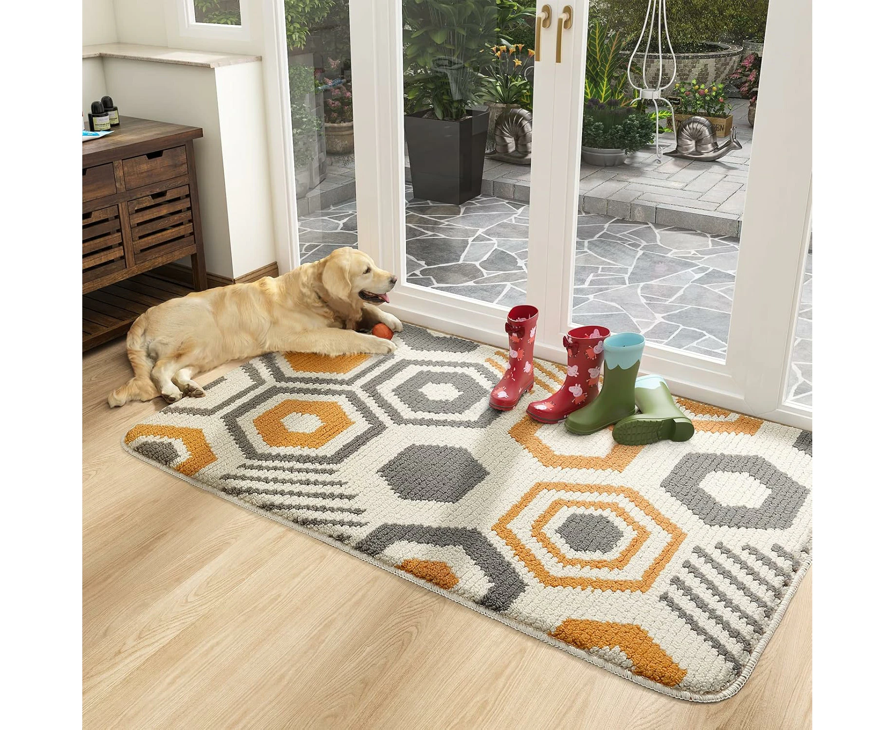 Indoor Entrance Mat 60 X 90 Cm, Indoor Doormat, Entrance Mat, Indoor Entrance Mat, Non-Slip Door Mat, Absorbent,