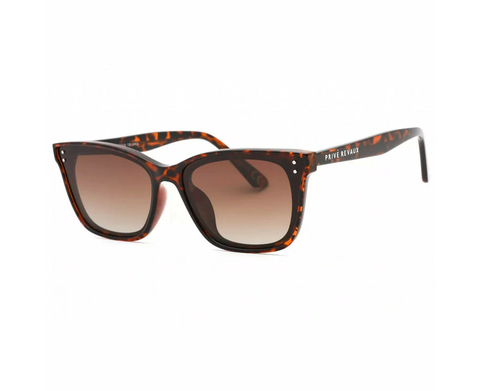 Prive Revaux Sun Stalker Tortoise Frame w/Brown Gradient Sunglasses Lens 61mm