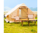 Oxford cloth tent outdoor fully automatic inflatable cabin Large space waterproof sun protection portable field camping one bedroom tent