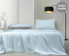 Gioia Casa Single/Double Ice Cooling Reversible Comforter Blanket - Grey/Blue