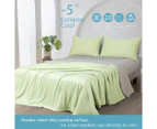 Gioia Casa Single/Double Ice Cooling Reversible Comforter Blanket - Grey/Green