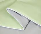 Gioia Casa Single/Double Ice Cooling Reversible Comforter Blanket - Grey/Green