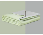 Gioia Casa Single/Double Ice Cooling Reversible Comforter Blanket - Grey/Green