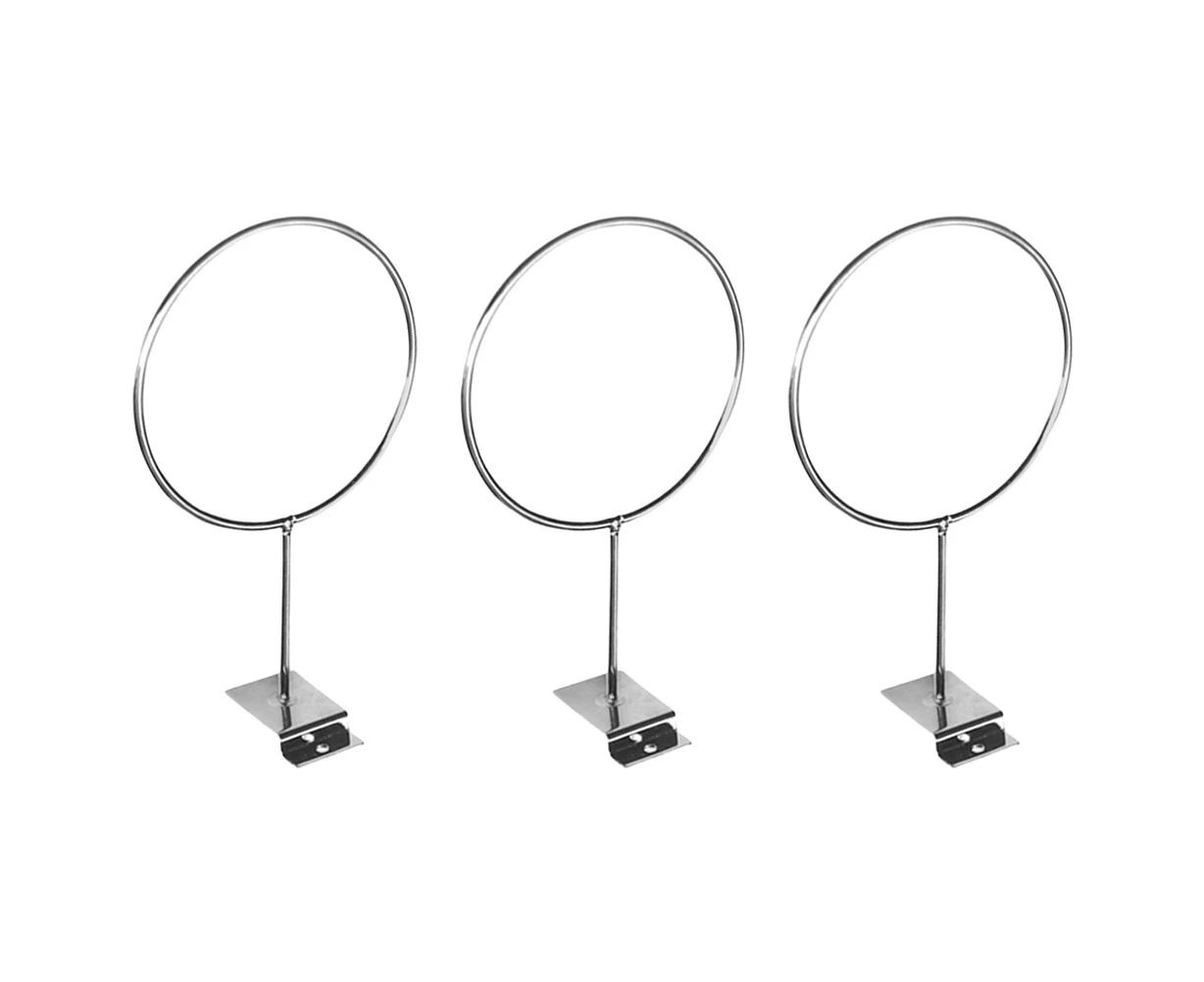 3Pcs Basketball Display Stand Wall Football Storage Racks Wall Mounted Ball Rack Volleyball Holders