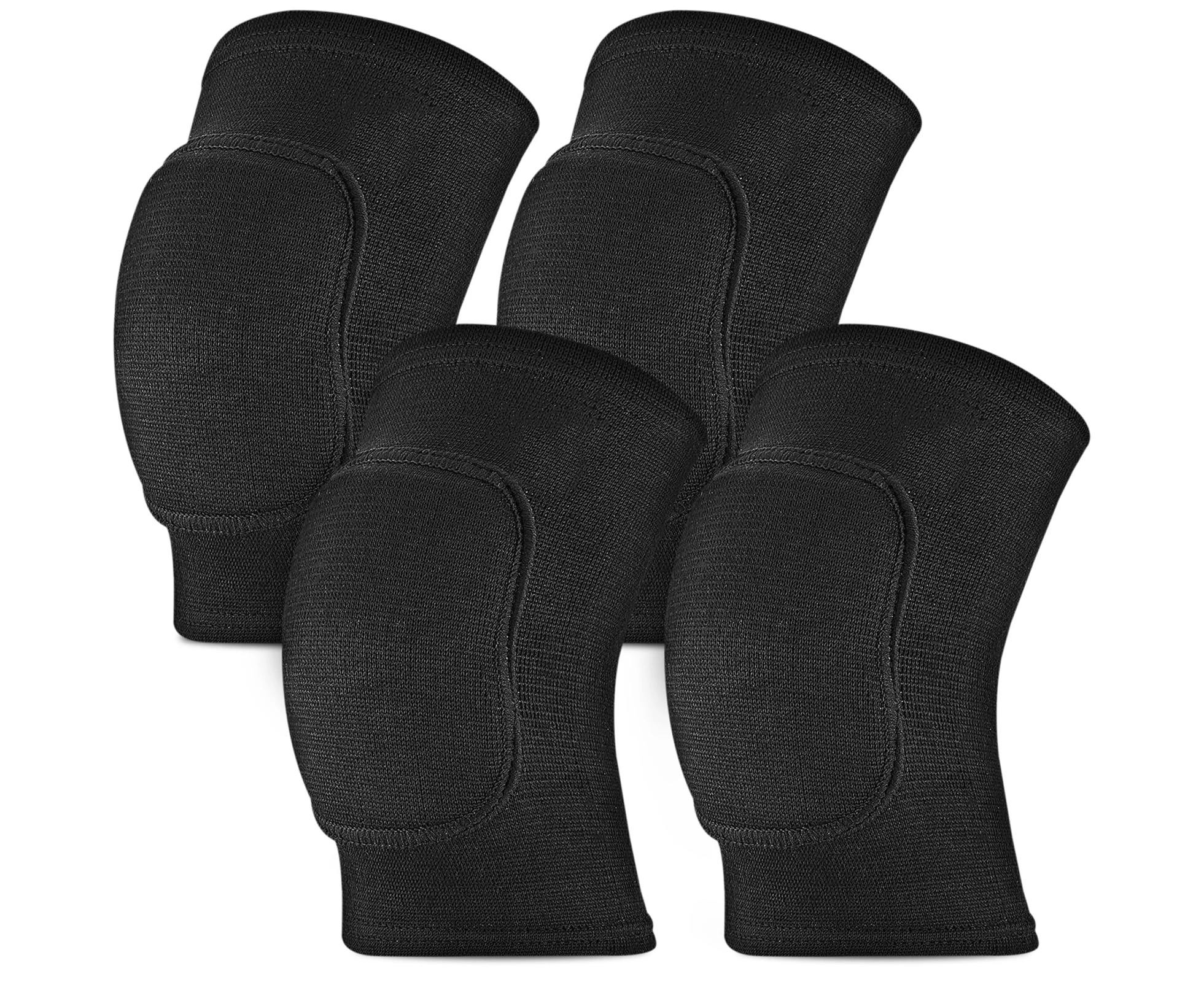 2 Pairs Dance Knee Pads Volleyball Knee Pads Protective Knee Pads for Yoga Training Dancing