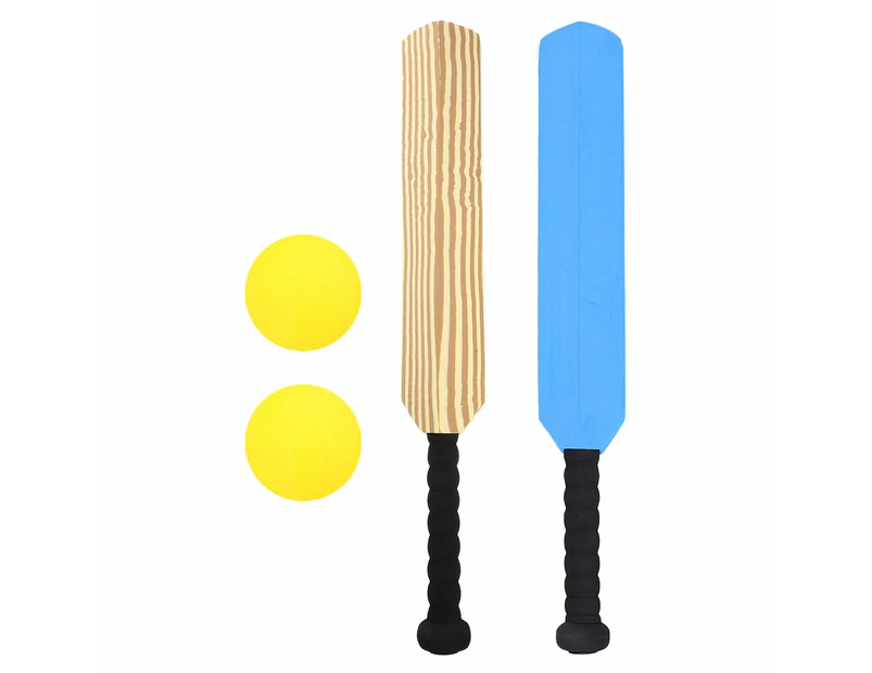 1 Set Children Cricket Set Outdoor Cricket Bat Portable Cricket Training Stick Plastic Bat For Cricket Sports Cricket Bat Retro Cricket Bat