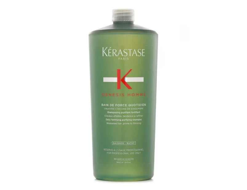 Kerastase Genesis Homme Bain De Force Quotidien Shampoo 1000ml/34oz